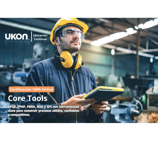 Certificación en Core Tools para la industria Automotriz  